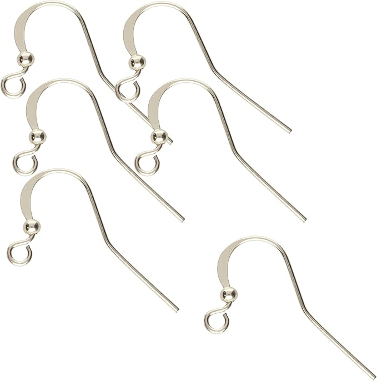 The Beadsmith Basic Elements Leverbacks – Gold Plated – 10mm x 15mm – 6 Pieces (3 Pairs) – Earring Hooks Findings – Jewelry Components for Making Dangle and Drop Earrings
